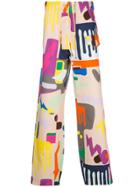 Walter Van Beirendonck Fire Trousers - Purple