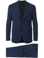 Tonello Fitted Formal Suit - Blue