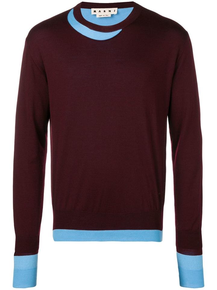Marni Layered Style Sweater