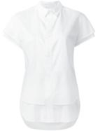Y's Polka Dot Shirt, Women's, Size: 1, White, Cotton/polyester