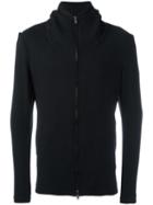 Forme D'expression Zipped Hoodie, Men's, Size: Large, Black, Viscose/wool