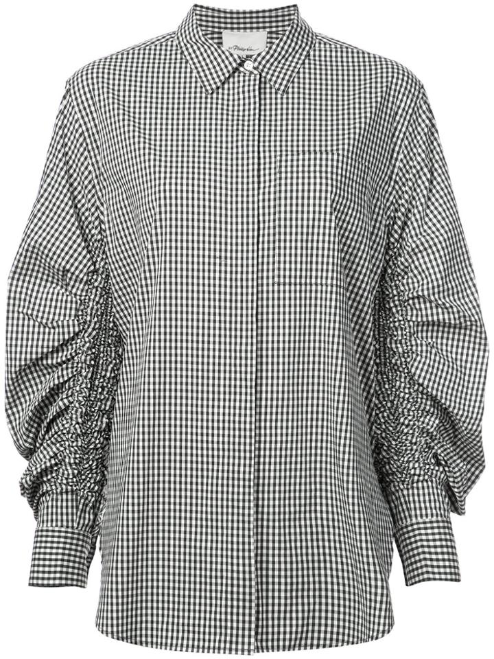 3.1 Phillip Lim Gingham Shirt - Black