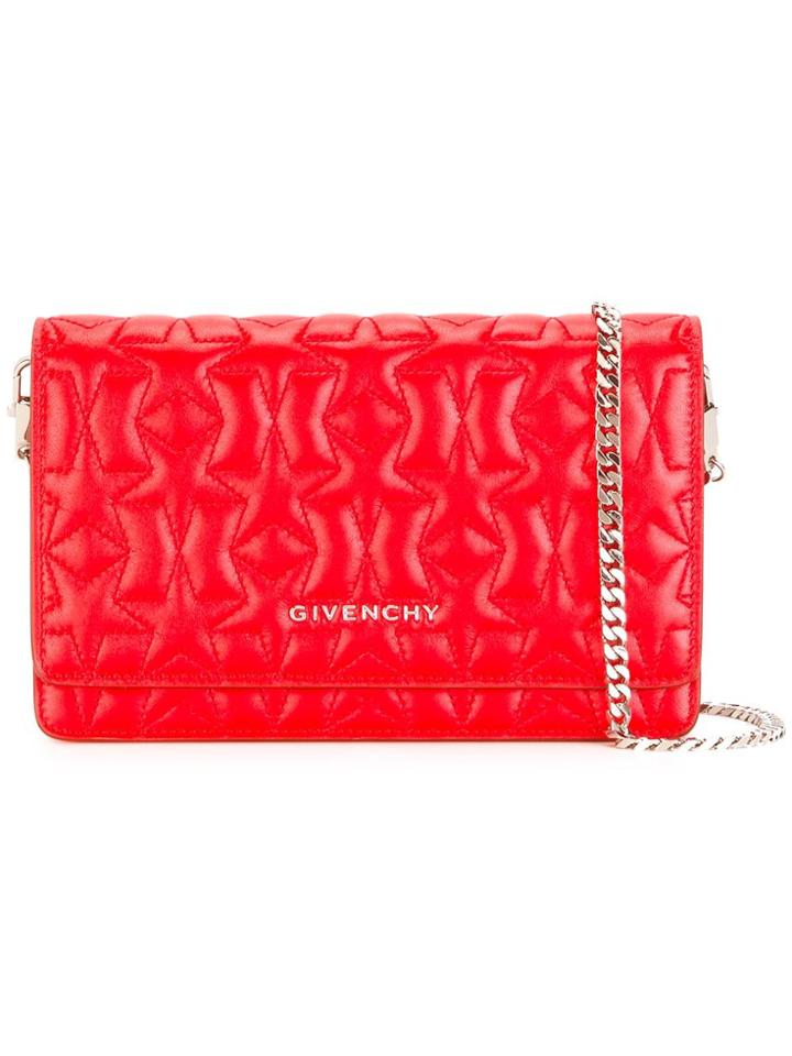 Givenchy Pandora Chain Wallet - Red