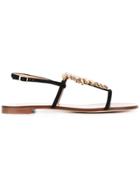 Giuseppe Zanotti Design Embellished Sandals - Black