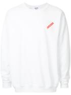 N. Hoolywood Oversized Sweater - White