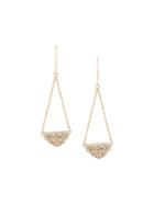 Astley Clarke 'fusion Interstellar' Diamond Drop Earrings - Metallic