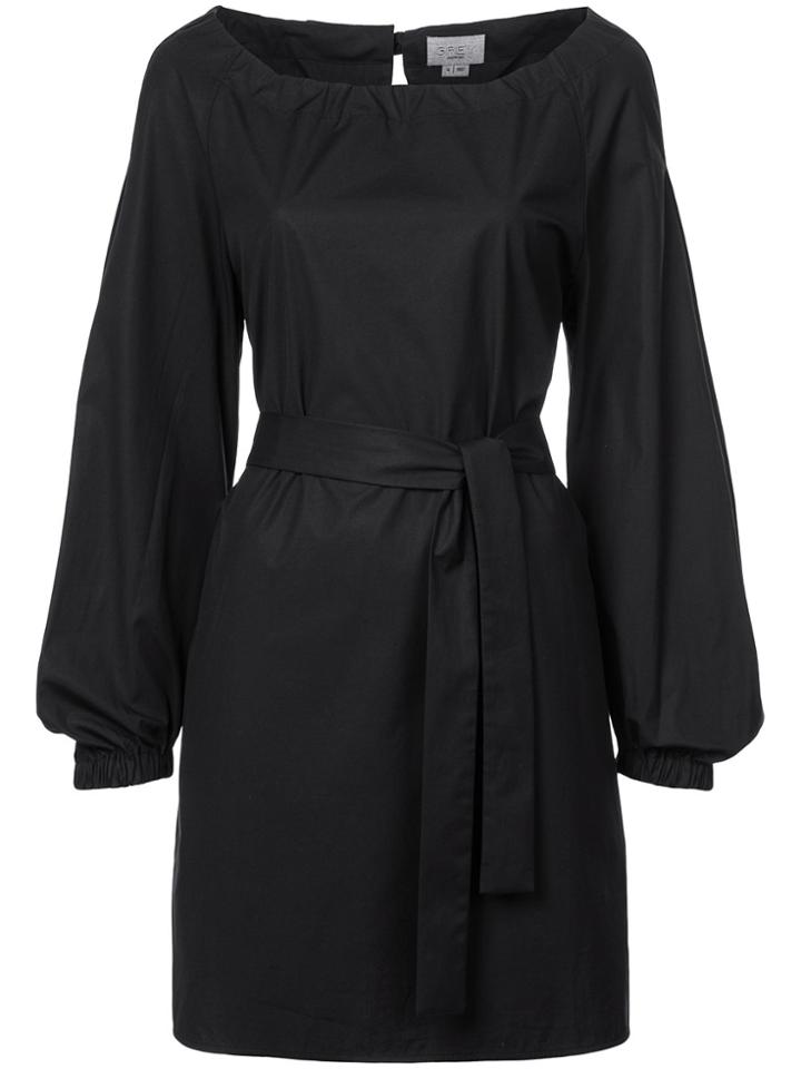 Jason Wu Grey Belted Mini Dress - Black