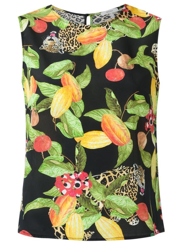 Isolda Silk Printed Top
