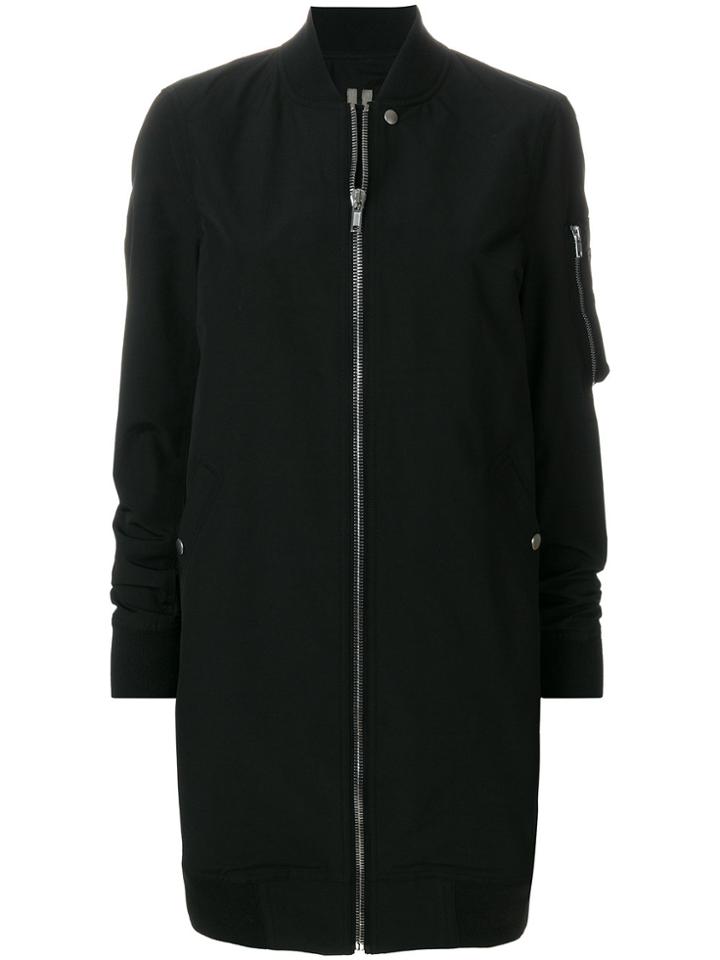 Rick Owens Drkshdw Elongated Fitted Jacket - Black