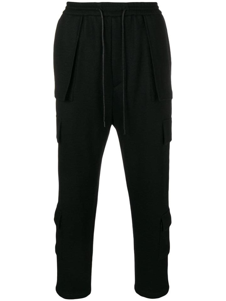 Juun.j Multi-pocket Track Pants - Black