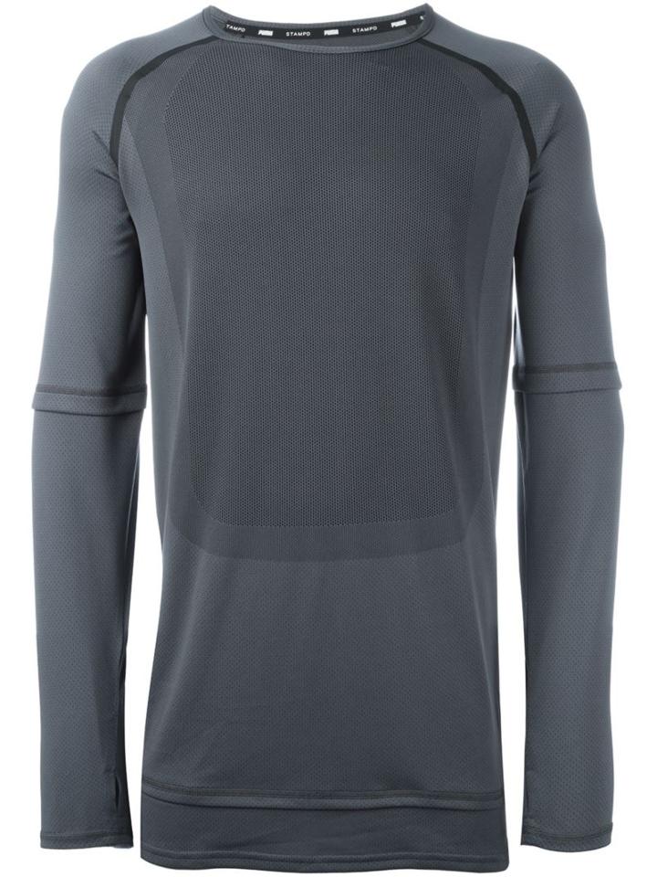 Puma Puma X Stampd Sweatshirt, Men's, Size: Large, Grey, Polyester