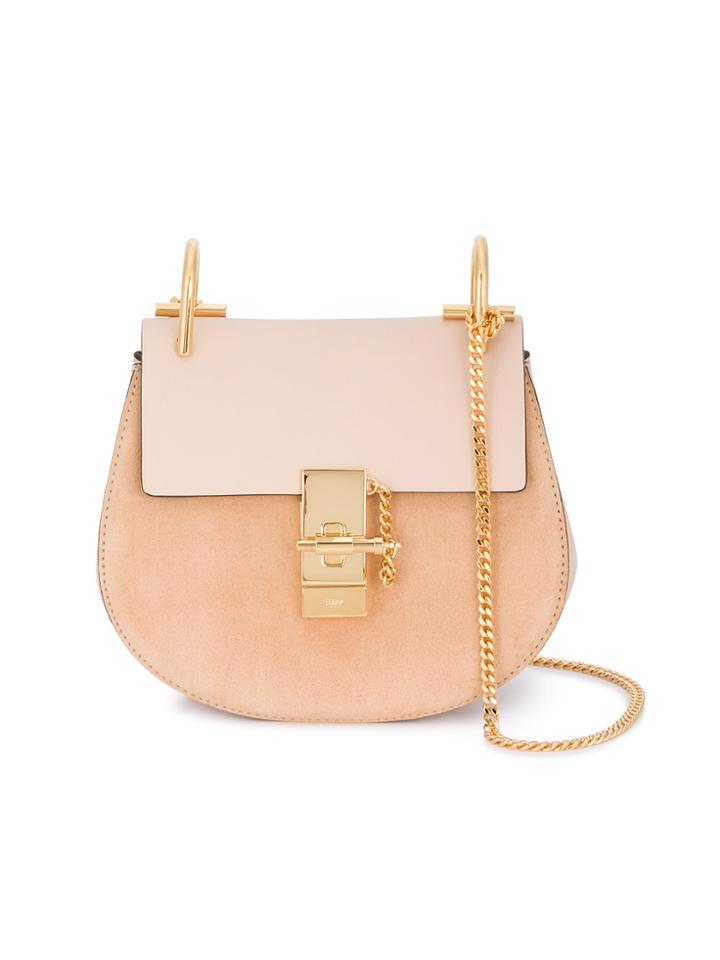 Chloé Clement Pink And Peach Drew Bag - Pink & Purple