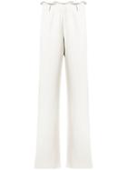 Giorgio Armani Side Band Straight-leg Trousers - Grey