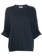 Brunello Cucinelli Cashmere Sweatshirt - Blue