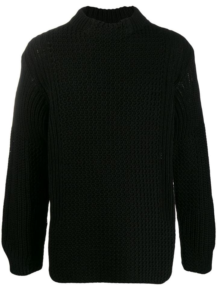 1017 Alyx 9sm Waffle Knit Jumper - Black