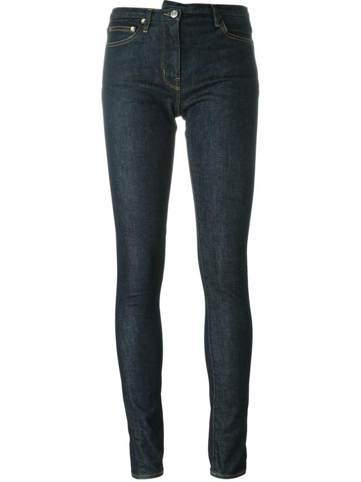 Golden Goose Deluxe Brand Skinny Jeans, Women's, Size: 24, Blue, Cotton/polyurethane
