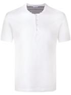 Dolce & Gabbana Underwear Buttoned T-shirt, Men's, Size: 7, White, Cotton