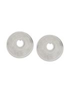 Marni Monile Bag Inspired Earrings - Silver