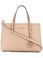 Michael Michael Kors - Jet Set Travel Tote - Women - Leather - One Size, Nude/neutrals, Leather