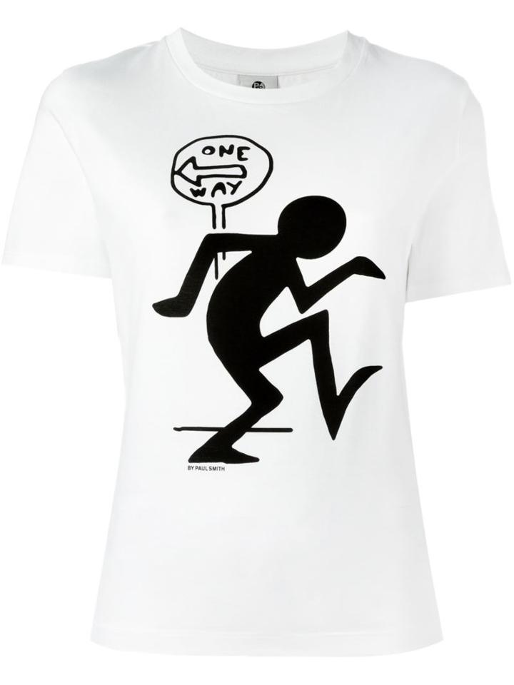 Ps By Paul Smith One Way Print T-shirt
