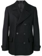 Ps By Paul Smith Classic Pea Coat - Blue