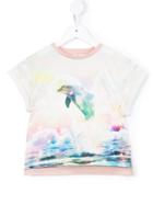Stella Mccartney Kids Dolphin Print T-shirt, Girl's, Size: 6 Yrs, Ivory