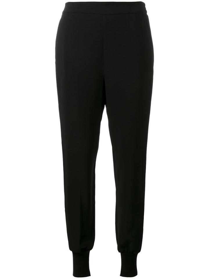 Stella Mccartney Julia Cuffed Cady Track Pants - Black