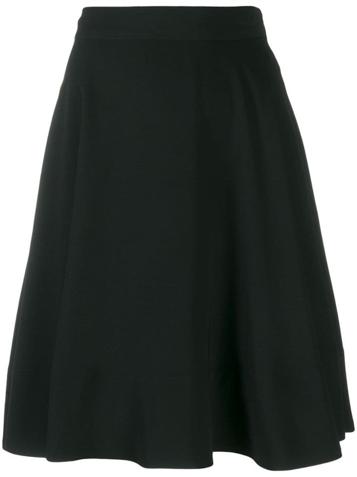 Calvin Klein A-line Mini Skirt - Black