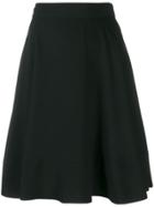 Calvin Klein A-line Mini Skirt - Black