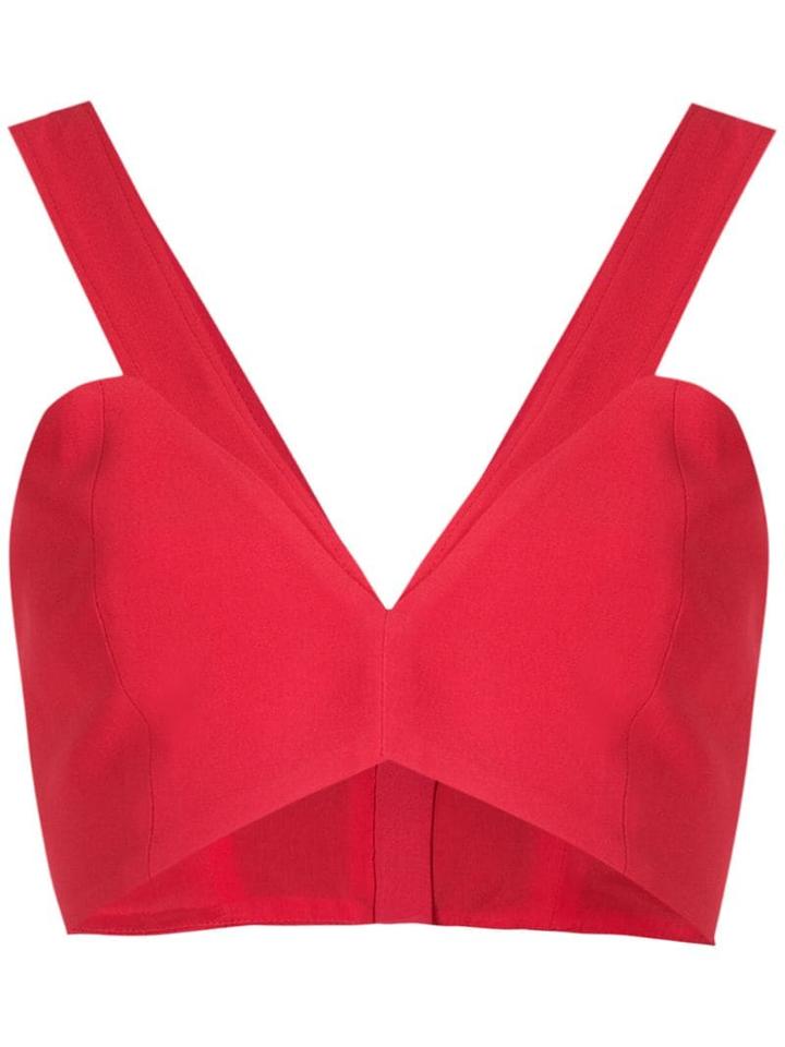 Nk Fluid Julia Cropped Top - Red