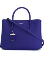 Dkny Saffiano City Zip Tote, Women's, Blue, Leather