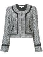 Jonathan Simkhai Zipped Two-tone Jacket - Black