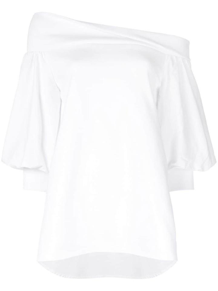 Goen.j Off-the-shoulder Blouse - White