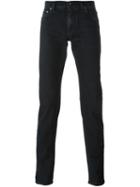Dolce & Gabbana Skinny Jeans, Men's, Size: 48, Black, Cotton/spandex/elastane
