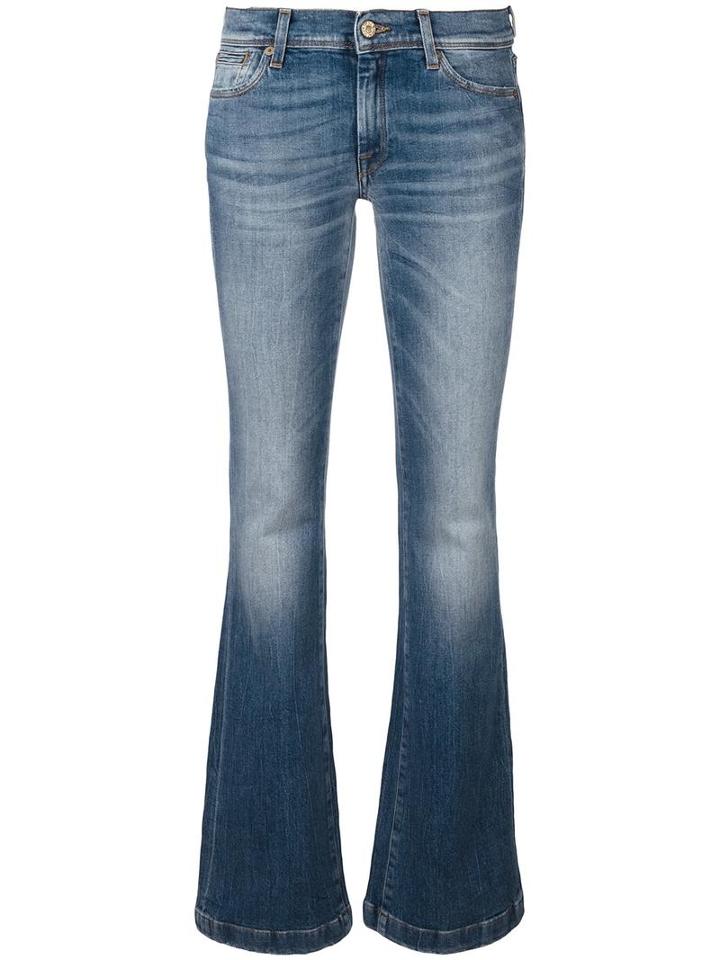 7 For All Mankind 'charlize' Jeans, Women's, Size: 27, Blue, Cotton/spandex/elastane