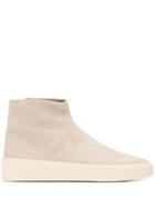 Fear Of God Side Button Boots - Neutrals
