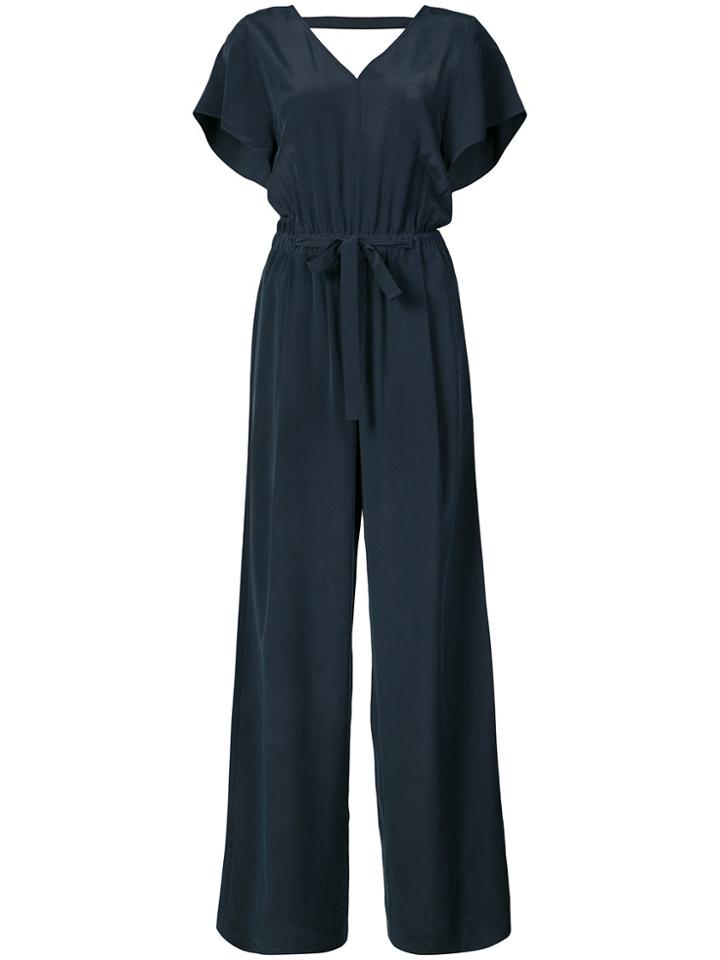 Vince Waist Fastened Jumpsuit - Blue