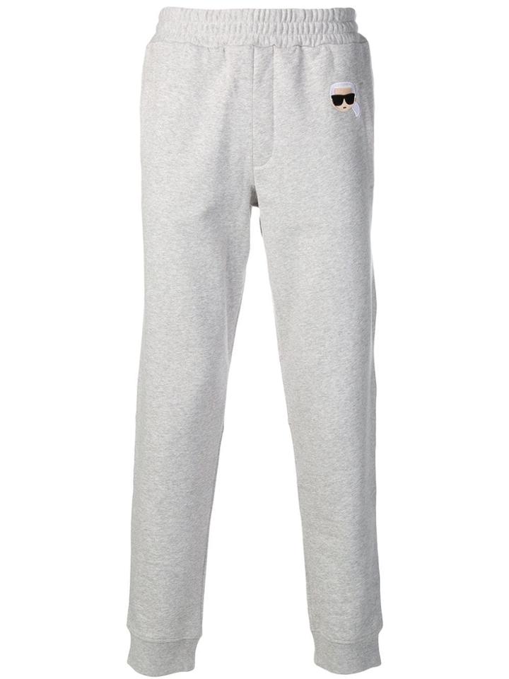 Karl Lagerfeld Karl Ikonik Jogging Trousers - Grey