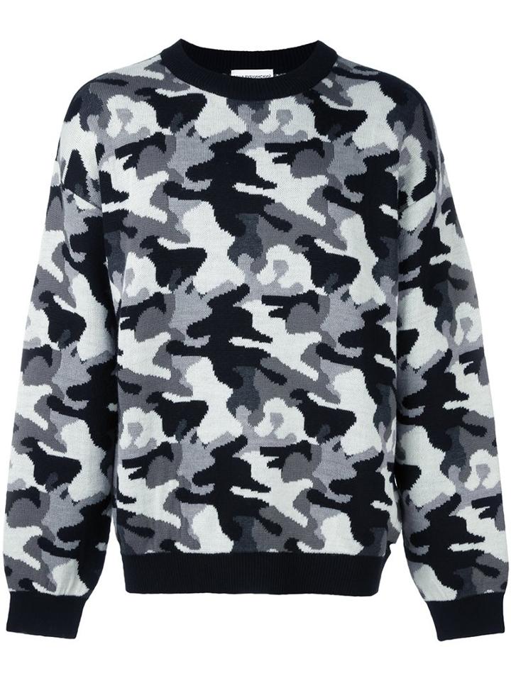 Gosha Rubchinskiy Camouflage Intarsia Jumper