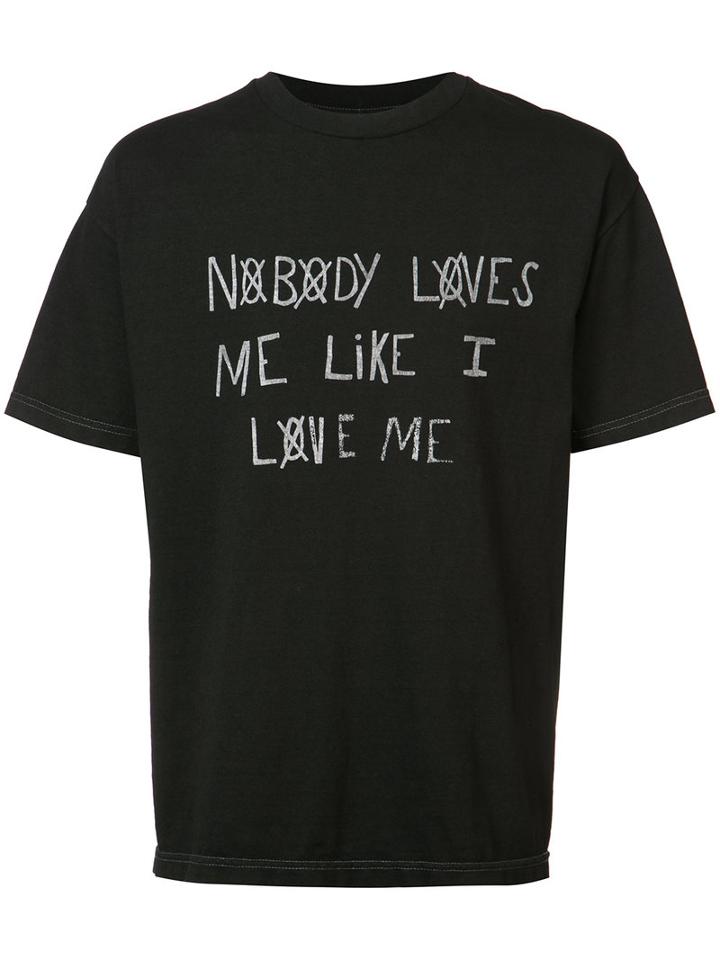 Black Fist - Love Me Too T-shirt - Men - Cotton - M, Cotton