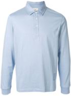 Kent & Curwen Colour Block Polo Shirt - Blue