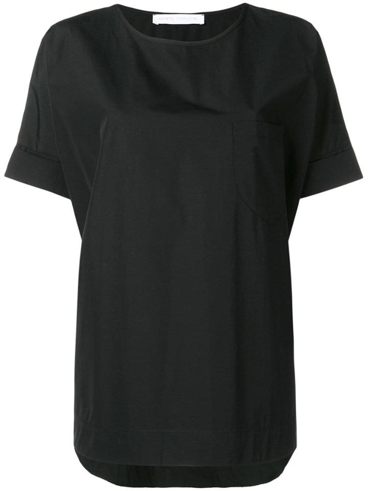 Société Anonyme Oversized Cotton T-shirt - Black