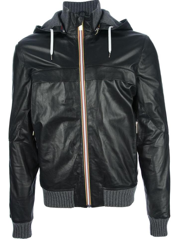 Bunny Jacket Leather Zipped Jacket