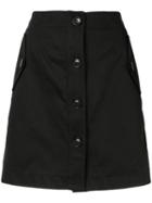 Givenchy A-line Short Skirt - Black