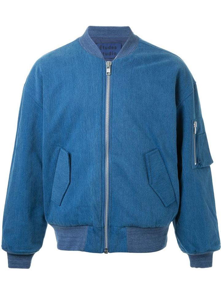 Études Studio Zipped Bomber Jacket