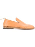 Measponte Plain Loafers - Brown
