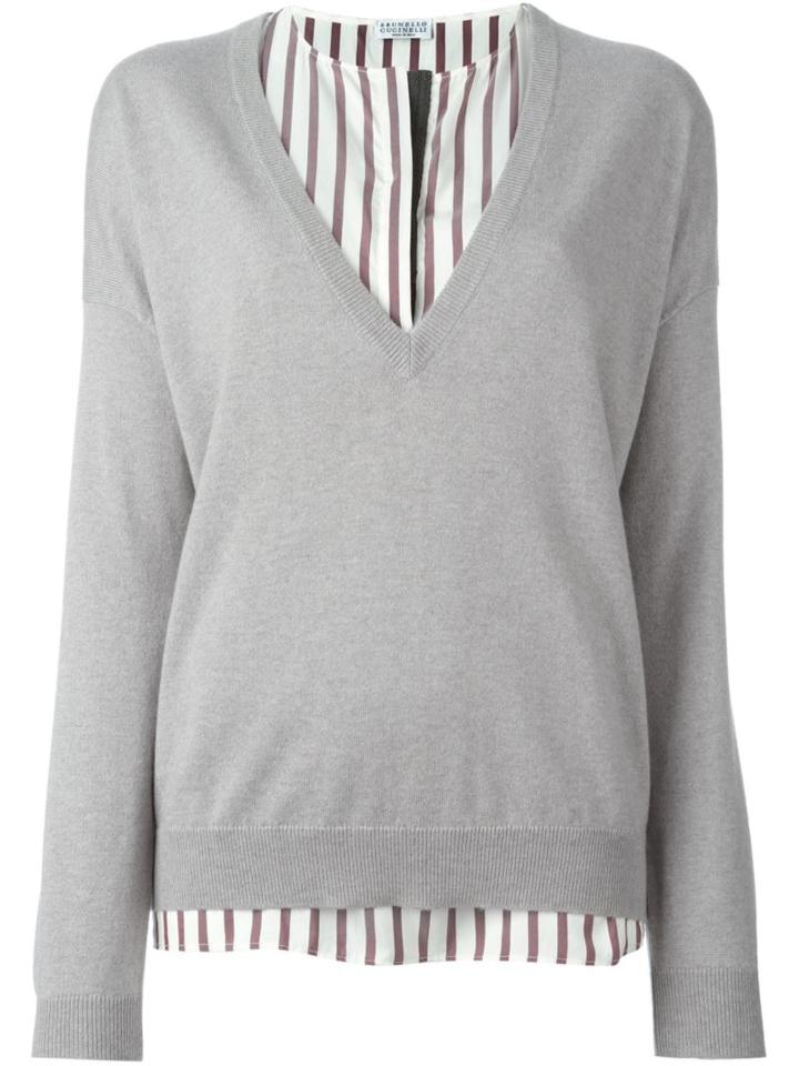 Brunello Cucinelli V-neck Blouse