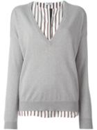 Brunello Cucinelli V-neck Blouse