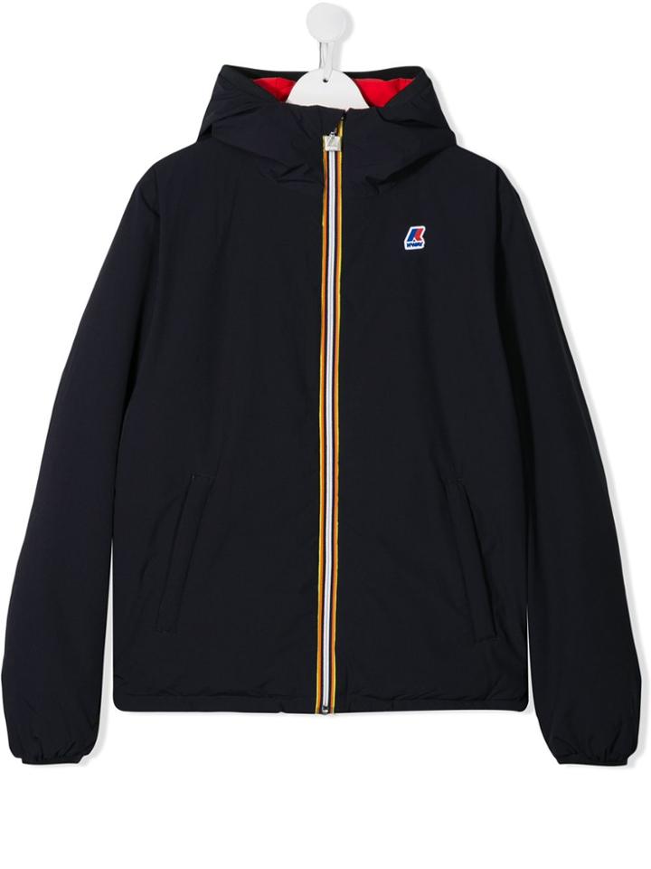K Way Kids Teen Jacques Jacket - Blue