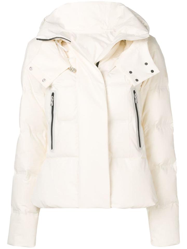 Peuterey Fitted Padded Jacket - White